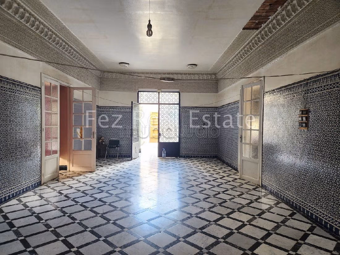 A vendre Villa historique dans la médina de Fès