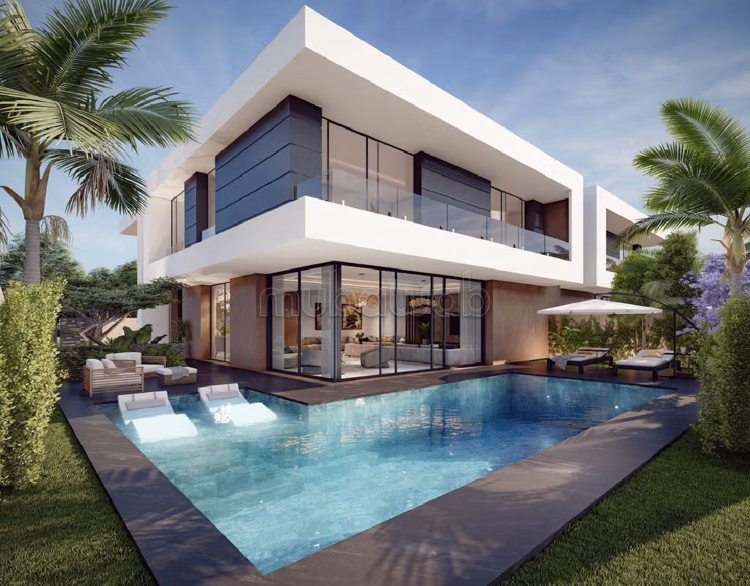 Splendide villa à vendre à Route de Tahanaout. Surface totale 361 m²