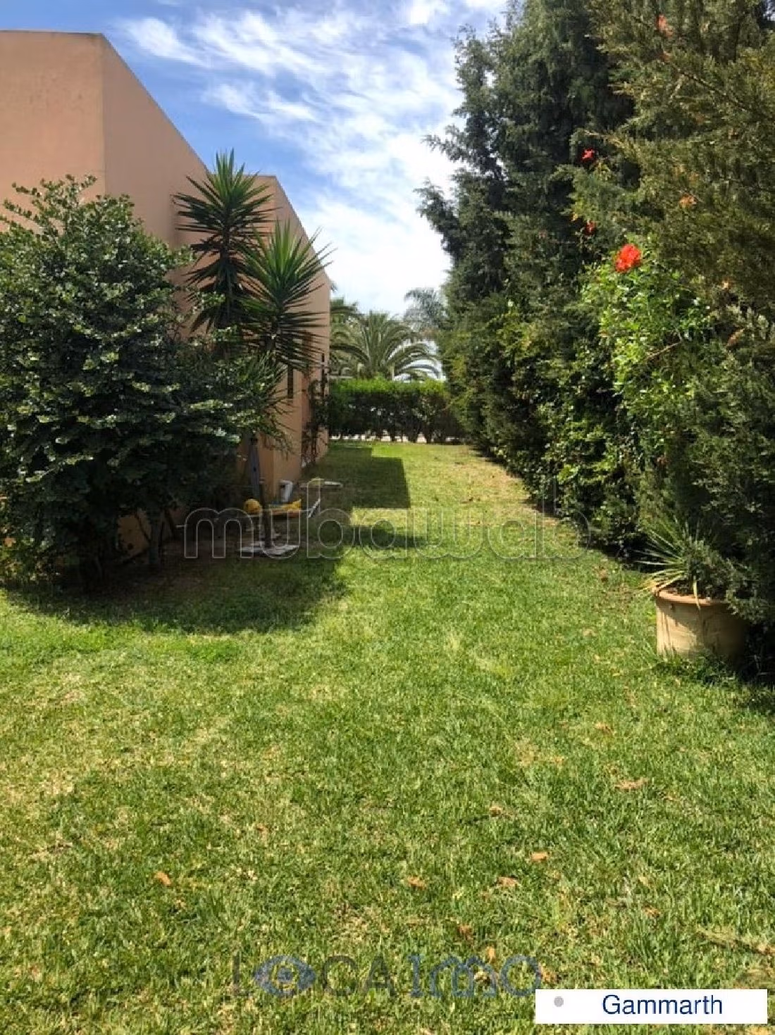 A louer une villa en S3 avec piscine à Gammarth