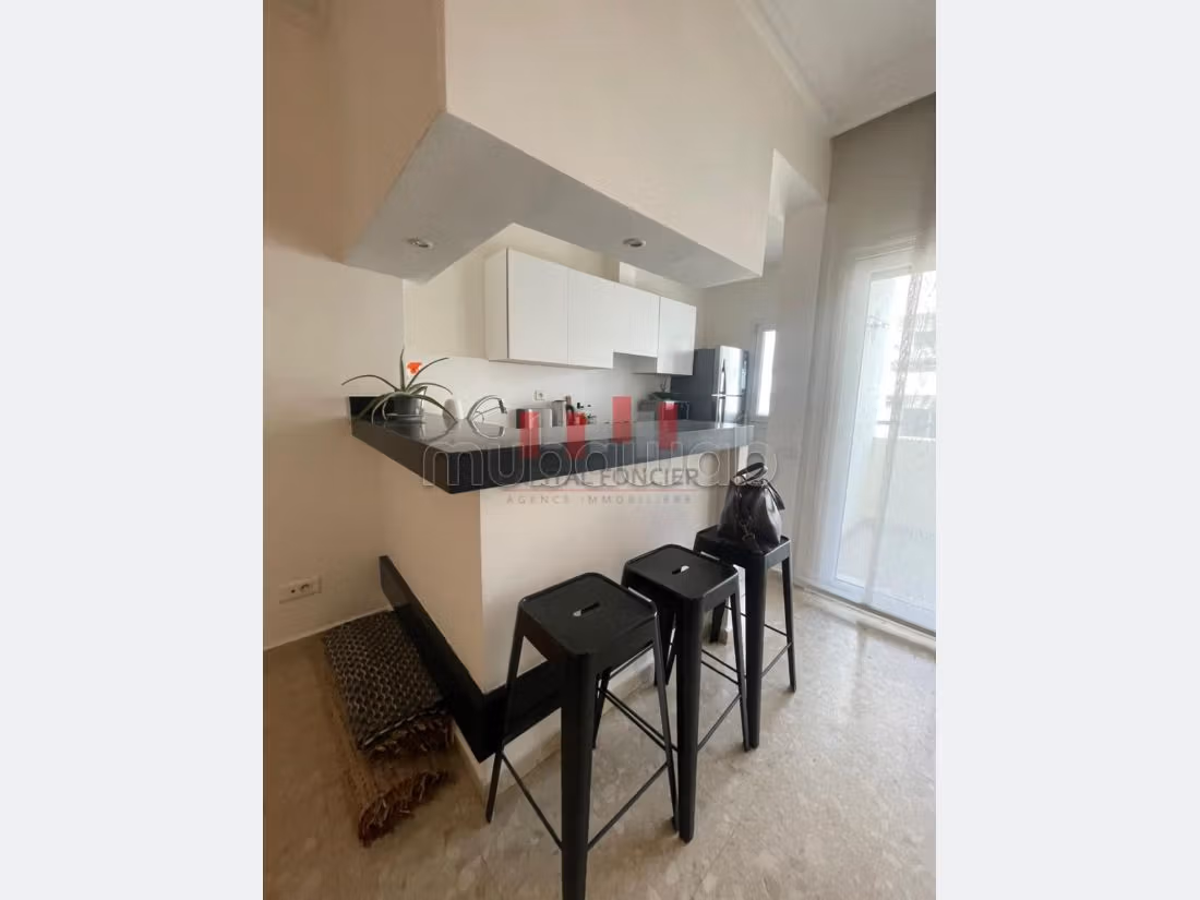 Apartment for rent in Gauthier. Total area 62 m². Furnished