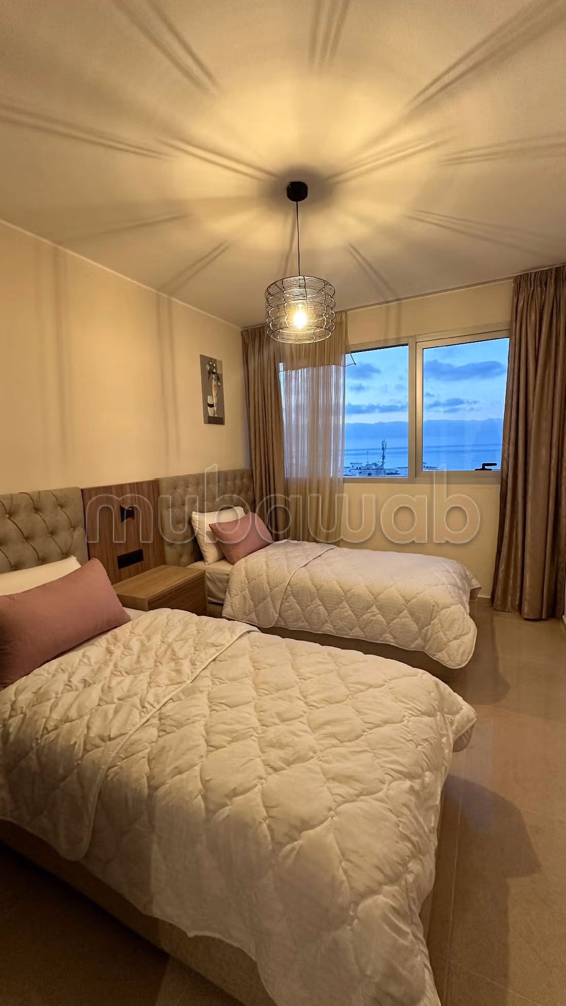 Apartment for rent in De La Plage. 2 lovely rooms. Fully furnished.