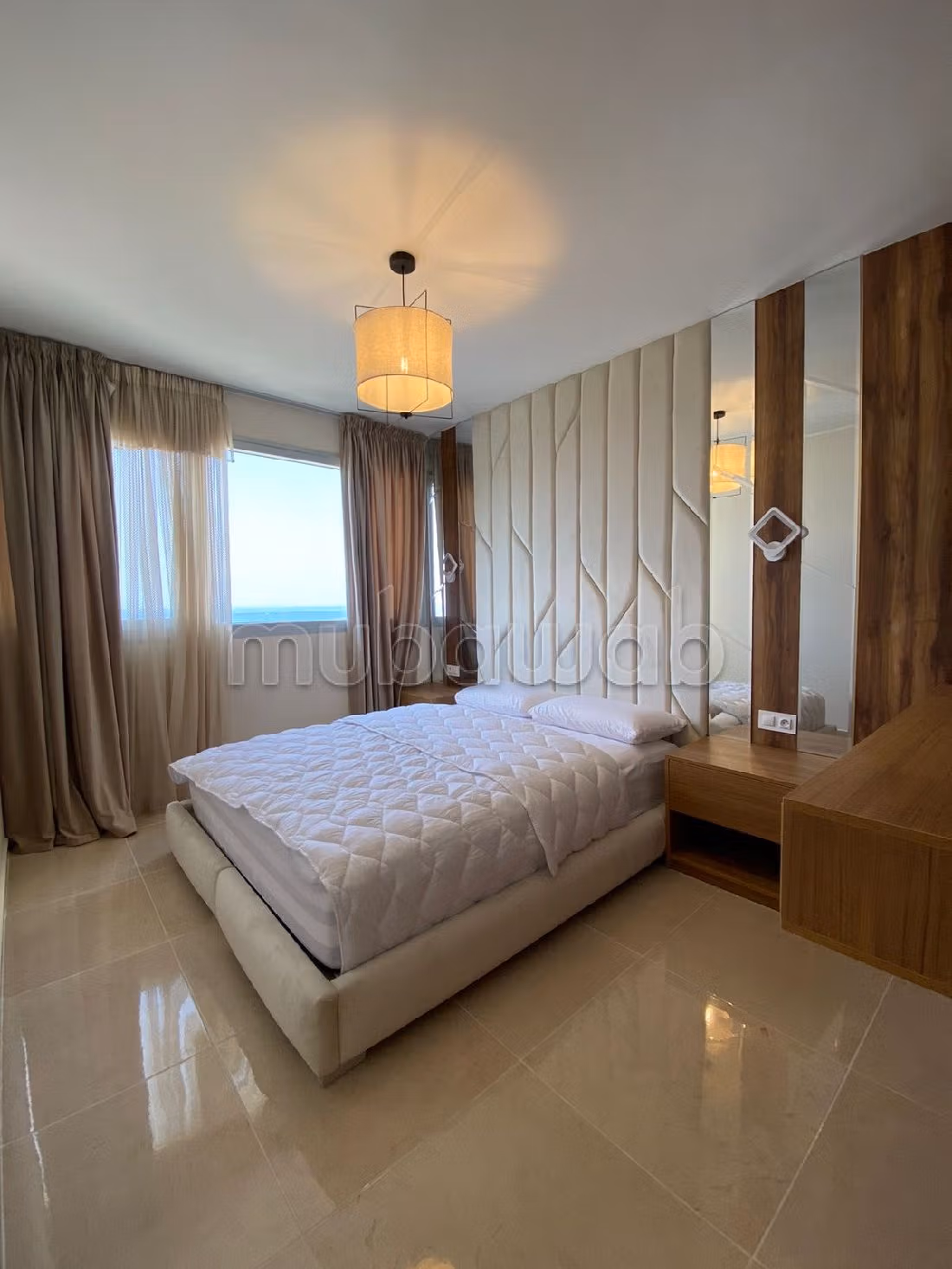 Apartment for rent in De La Plage. 2 lovely rooms. Fully furnished.