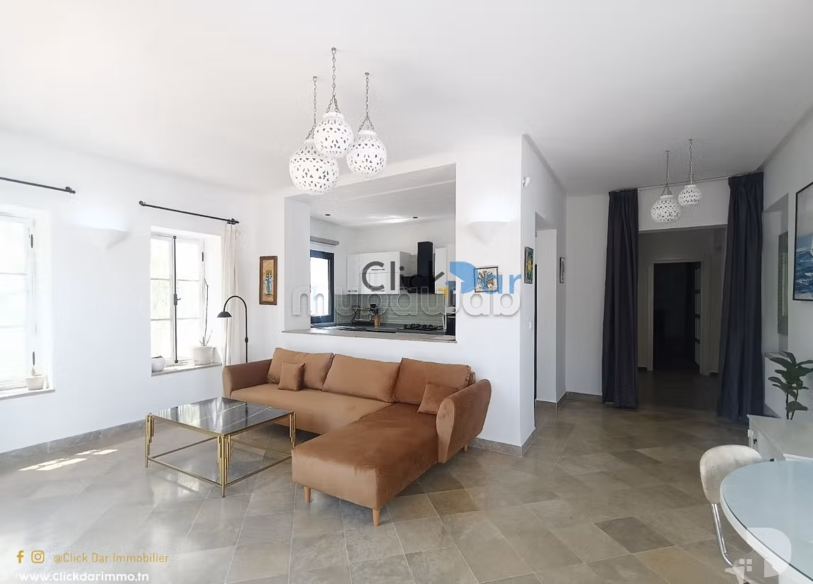RDC S3 jardin location estivale Hammamet
