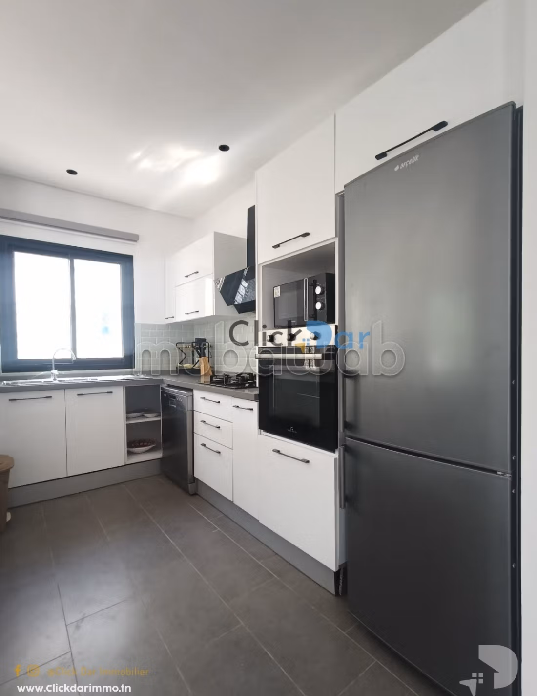 RDC S3 jardin location estivale Hammamet