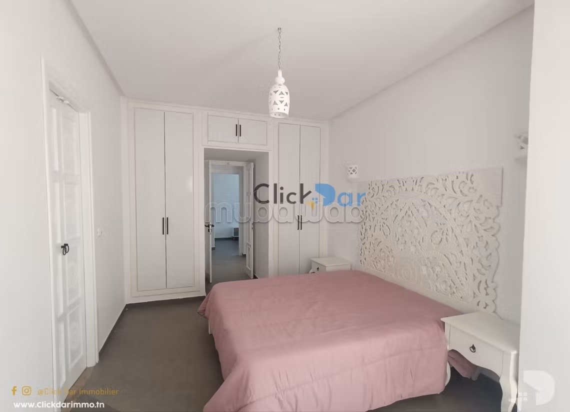 RDC S3 jardin location estivale Hammamet