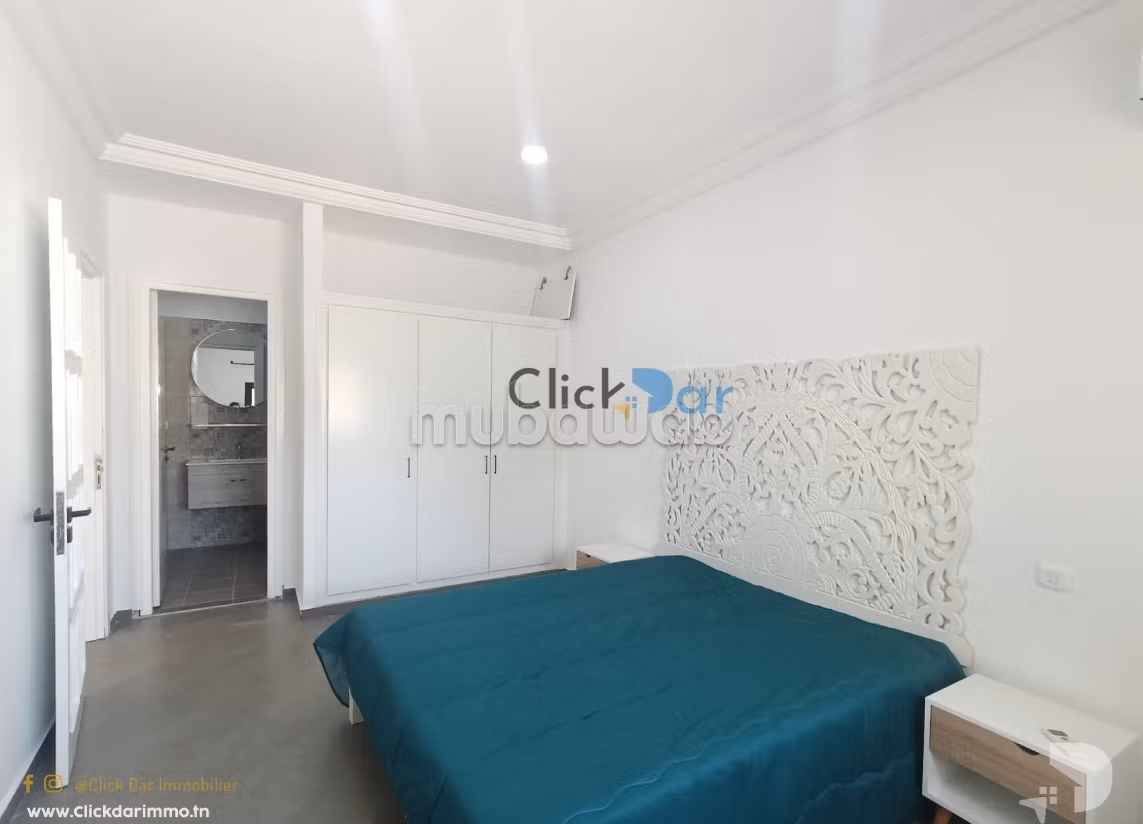 RDC S3 jardin location estivale Hammamet