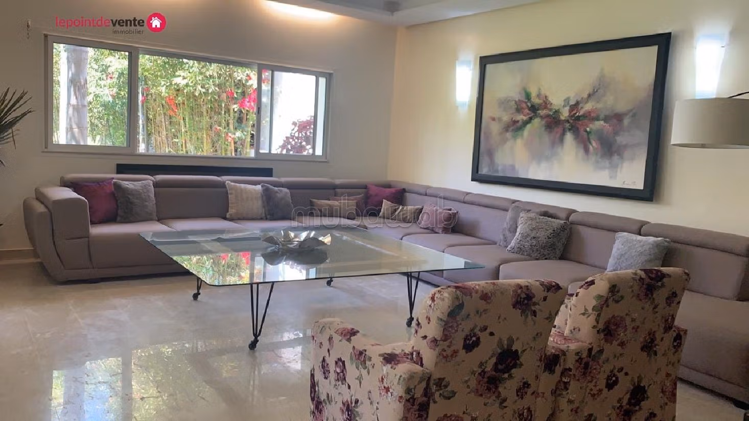 Splendide villa meublée très bien située à Skhirat