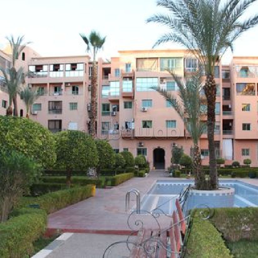 Beautiful apartment for sale in Guéliz. 3 beautiful rooms. Green areas