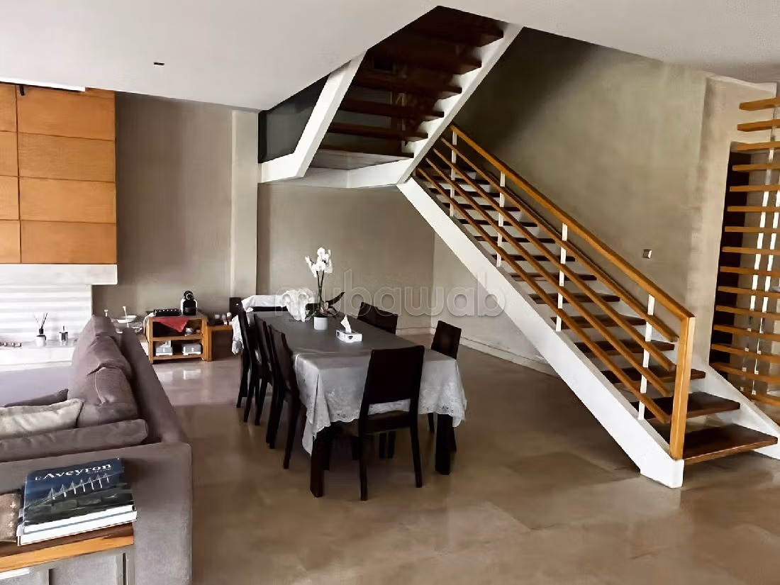 فيلا رائعة للبيع ببوسكورة. 3 غرف جميلة. صحن هوائي والأمن والحراسة. 