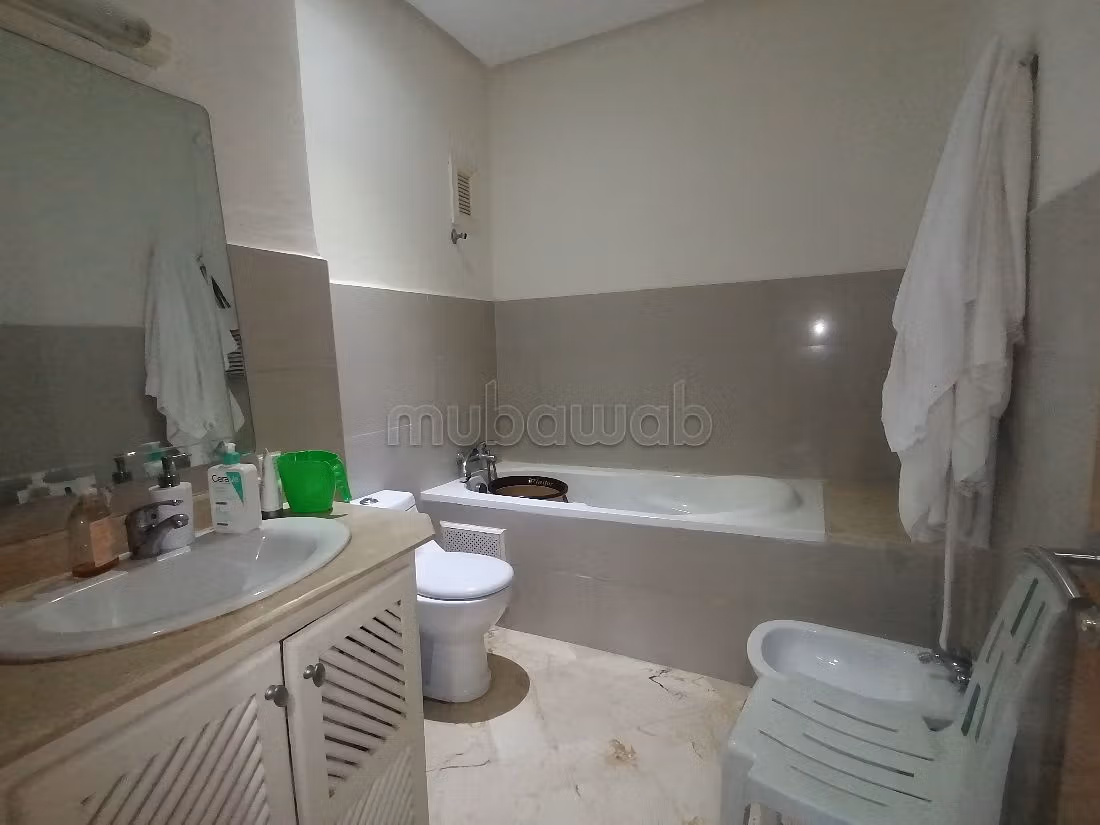 Sale of a lovely apartment in Hay Firdaouss. Dimension 91 m². Caretaker service available, Property with swimming pool