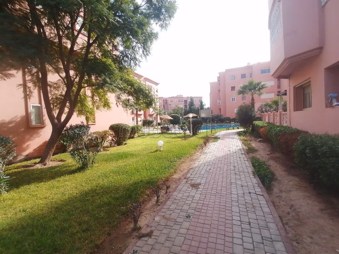 Sale of a lovely apartment in Hay Firdaouss. Dimension 91 m². Caretaker service available, Property with swimming pool