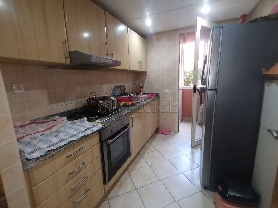 Sale of a lovely apartment in Hay Firdaouss. Dimension 91 m². Caretaker service available, Property with swimming pool