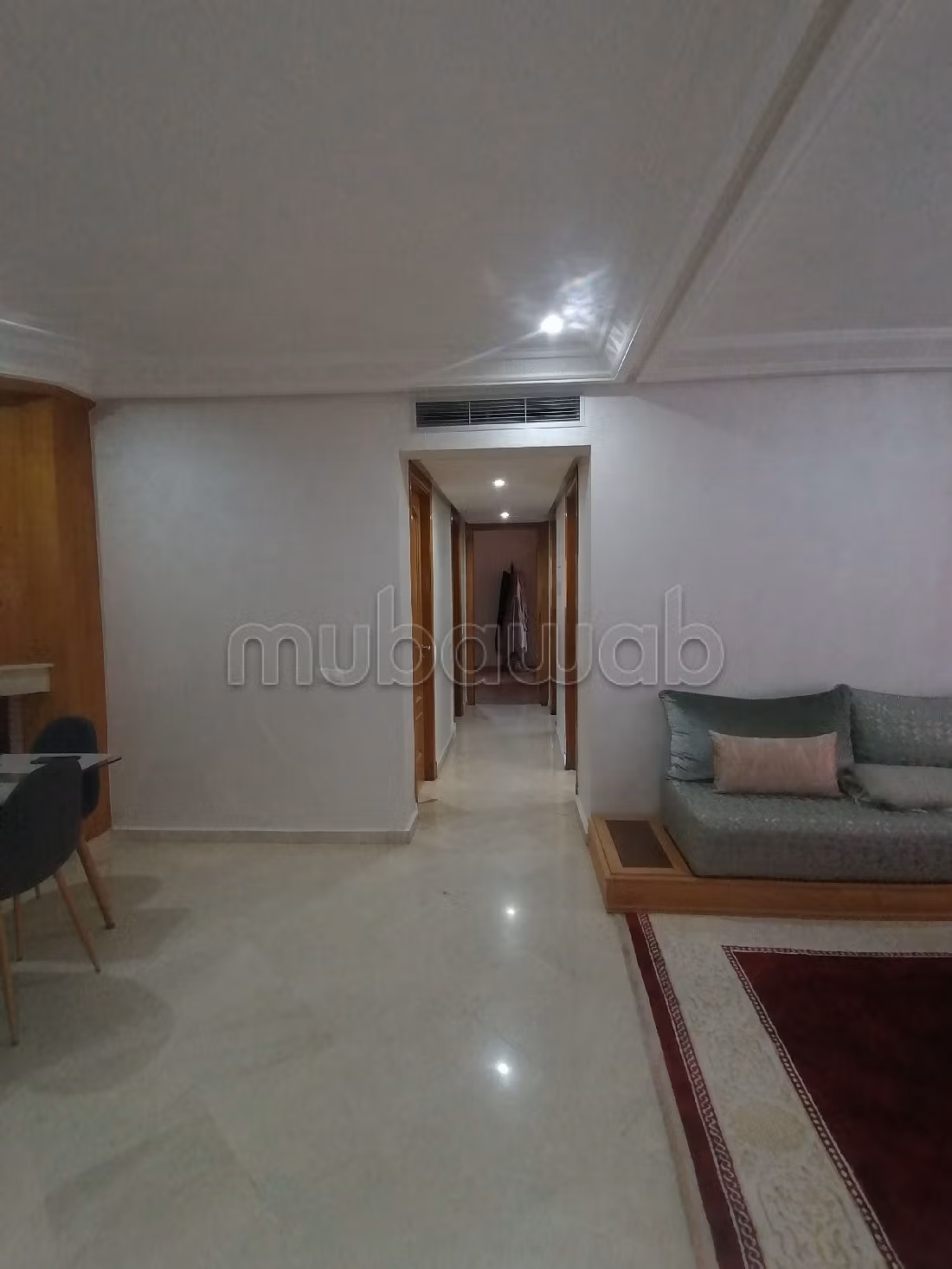 Sale of a lovely apartment in Hay Firdaouss. Dimension 91 m². Caretaker service available, Property with swimming pool
