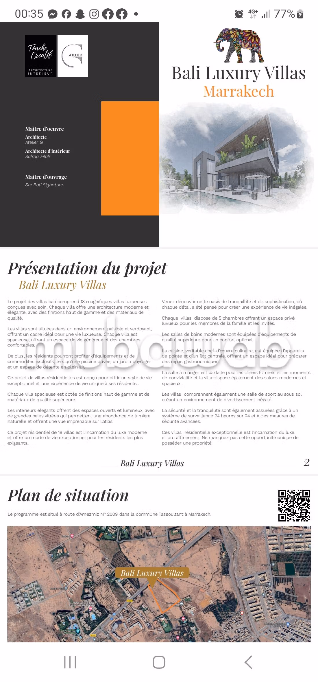 Le groupe BALI pénétre le marché d immobilier de Marrakech avec une offre exceptionnelle