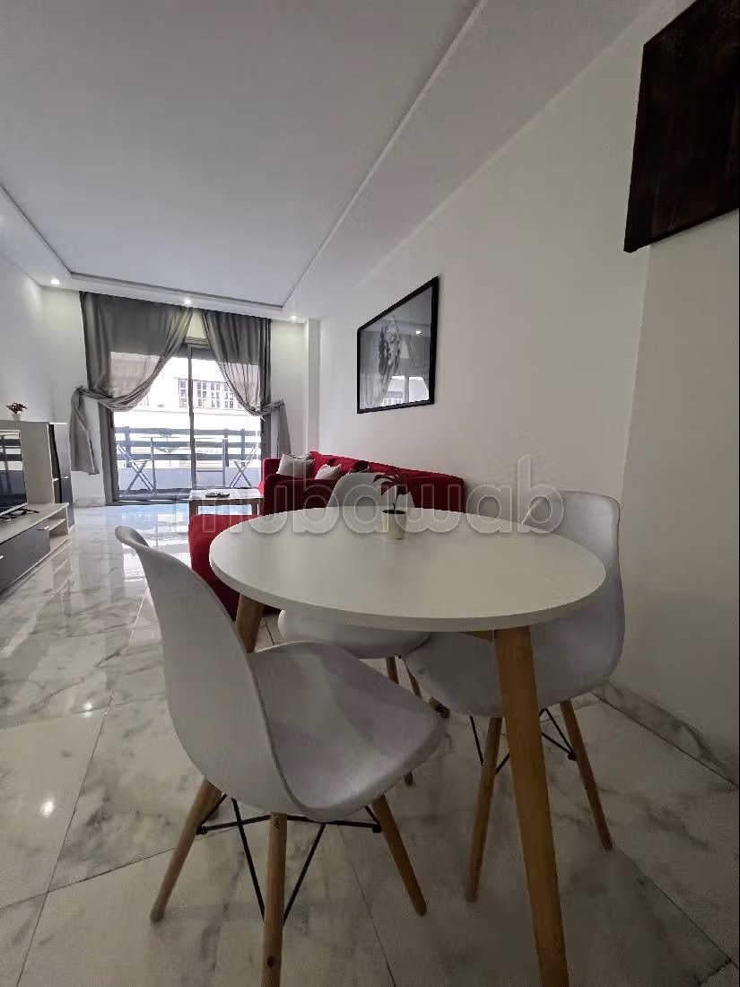 Pisos en alquiler en Anfa. 1 Habitación. Espacios verdes, Balcón. 