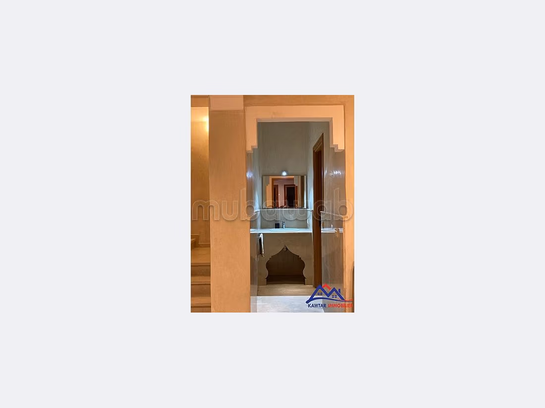 Preciosa villa en alquiler en Route de Fez. 3 hermosas habitaciones. Jardín