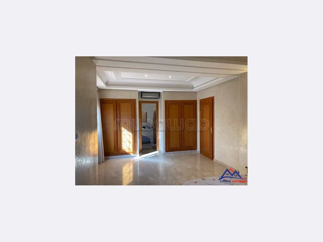 Preciosa villa en alquiler en Route de Fez. 3 hermosas habitaciones. Jardín