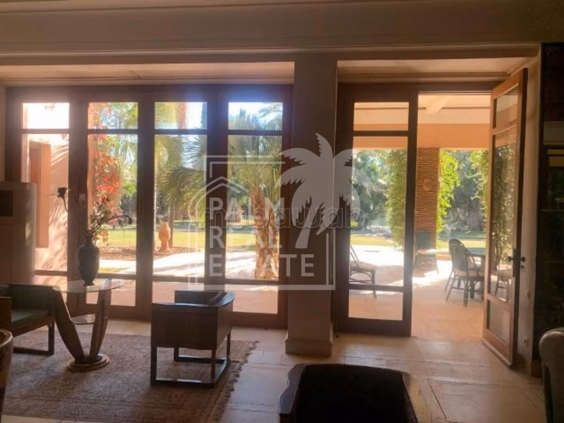 Villa de luxe a vendre a la palmeraie