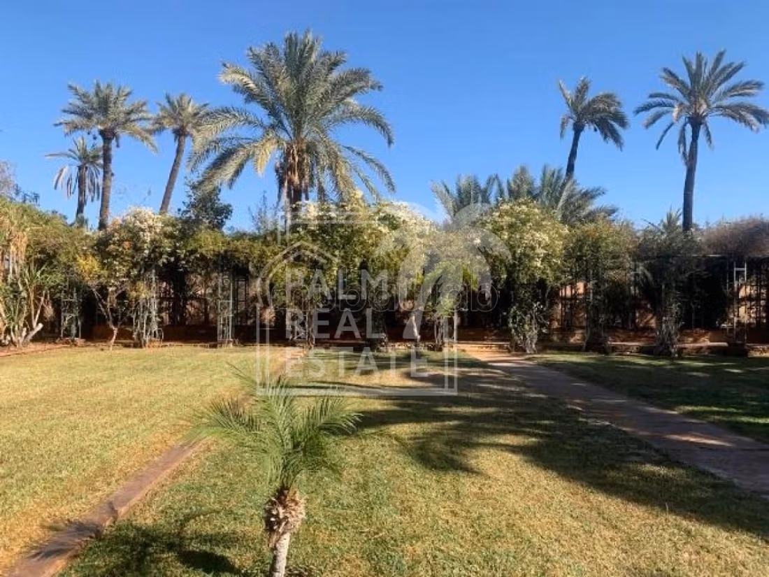Villa de luxe a vendre a la palmeraie