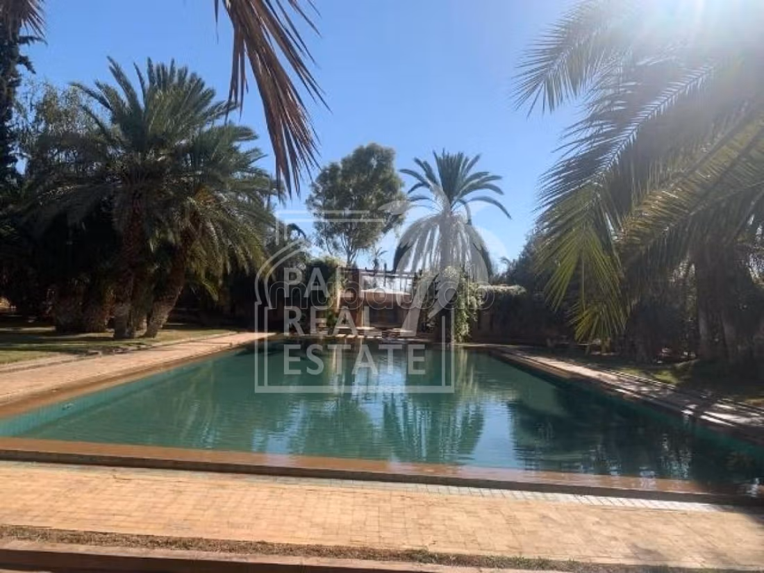Villa de luxe a vendre a la palmeraie