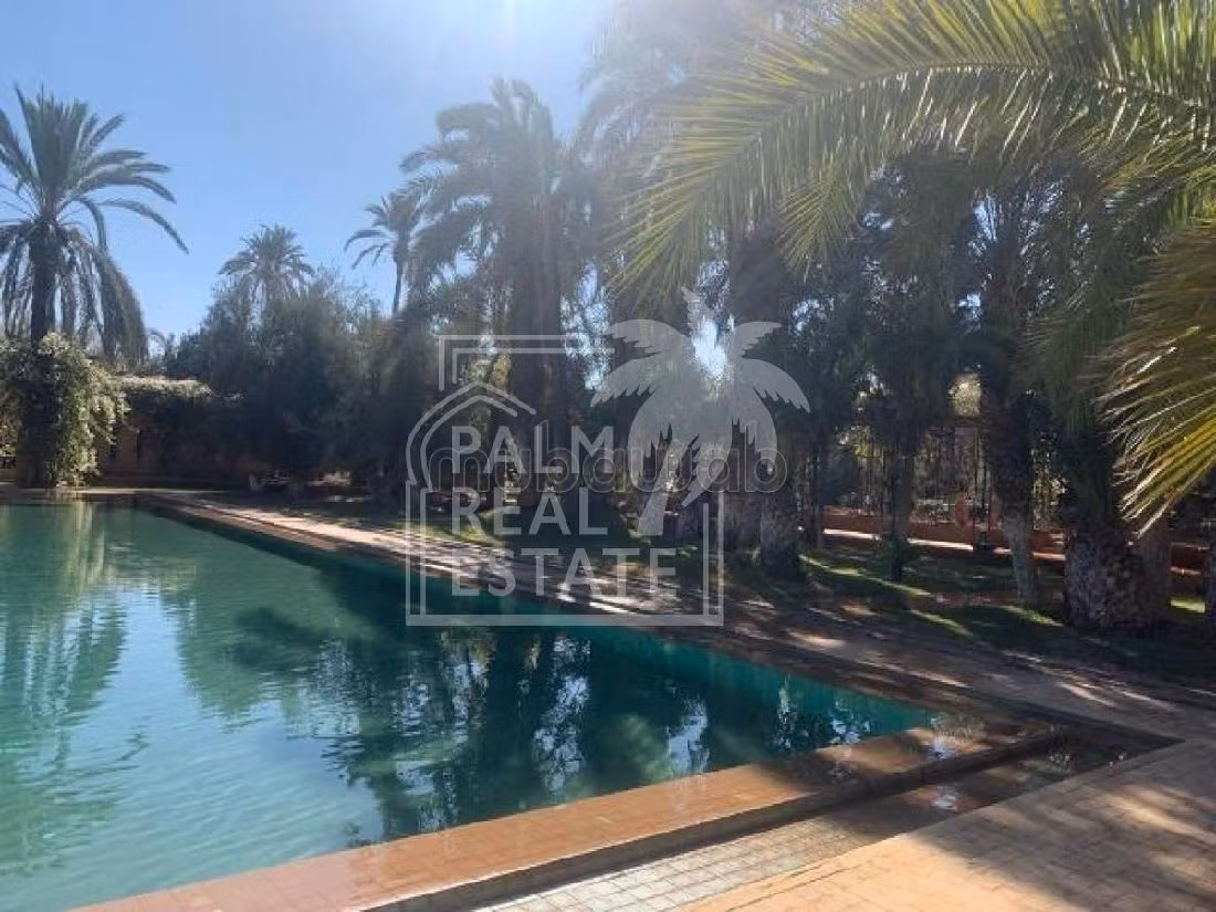 Villa de luxe a vendre a la palmeraie