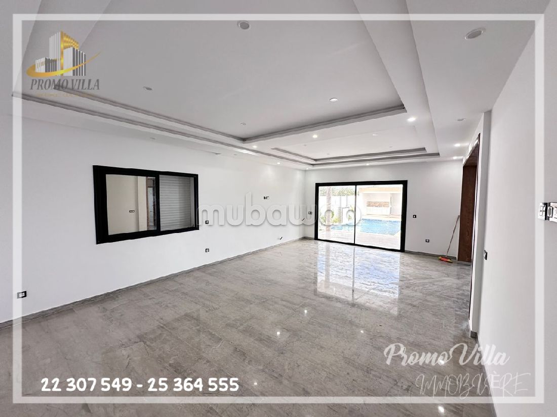 Une belle villa nouvellement construite