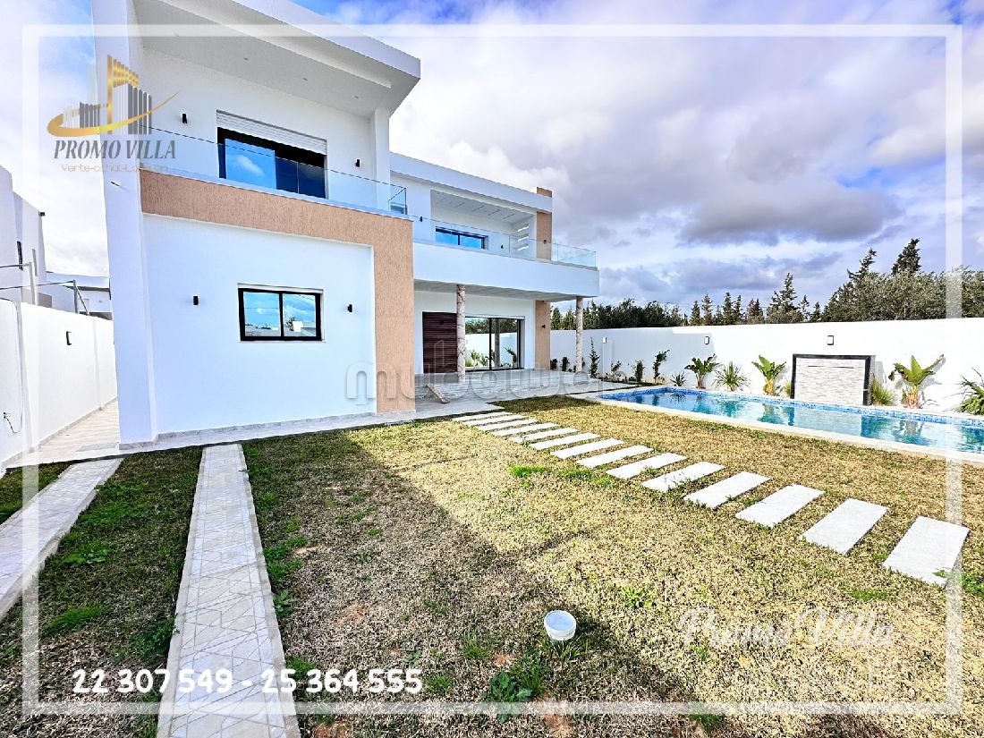 Une belle villa nouvellement construite
