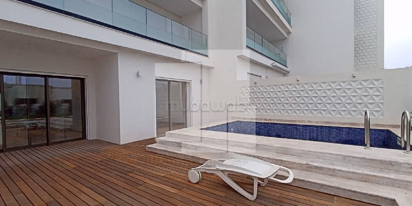 Appartement S2 meublé avec piscine, Gammarth supérieur