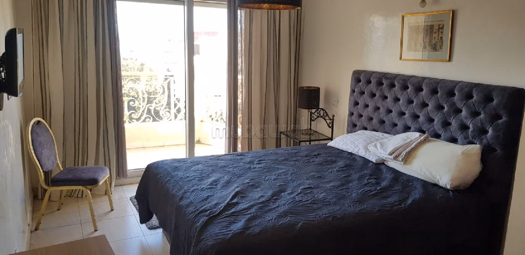 Piso en alquiler en Val Fleury. 2 hermosas habitaciones. Salón marroquí amueblado, residencia cerrada. 