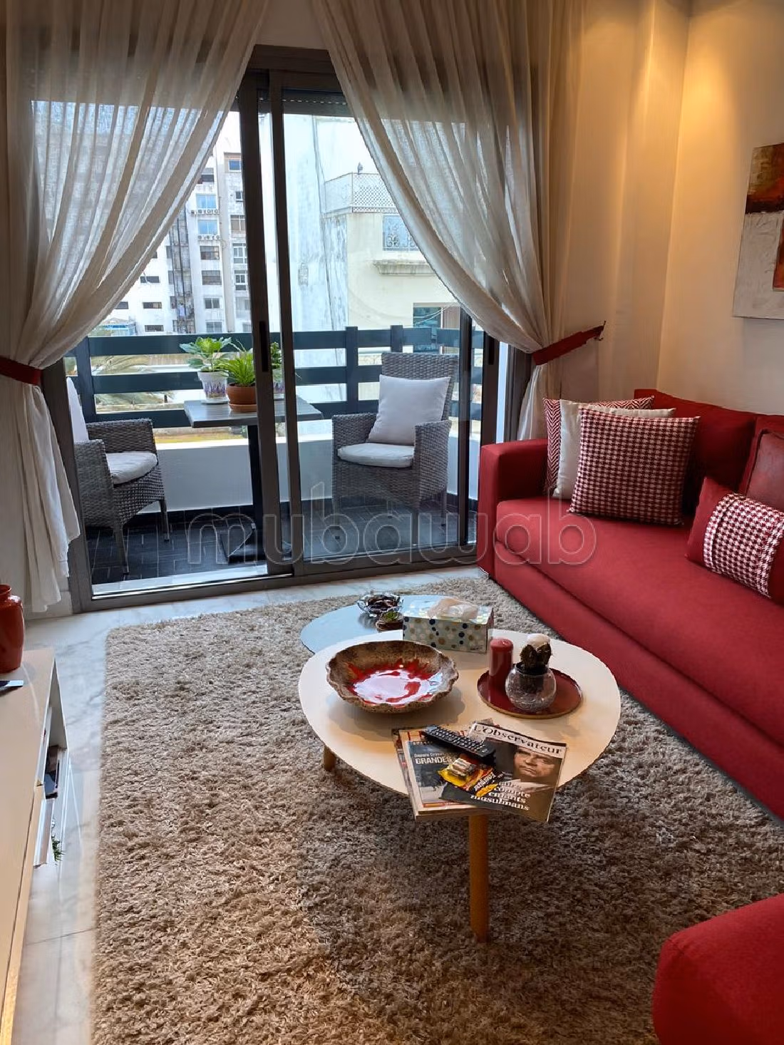 Splendido appartamento in affitto a Gauthier. Superficie di 55 m². Terrazzo e ascensore. 