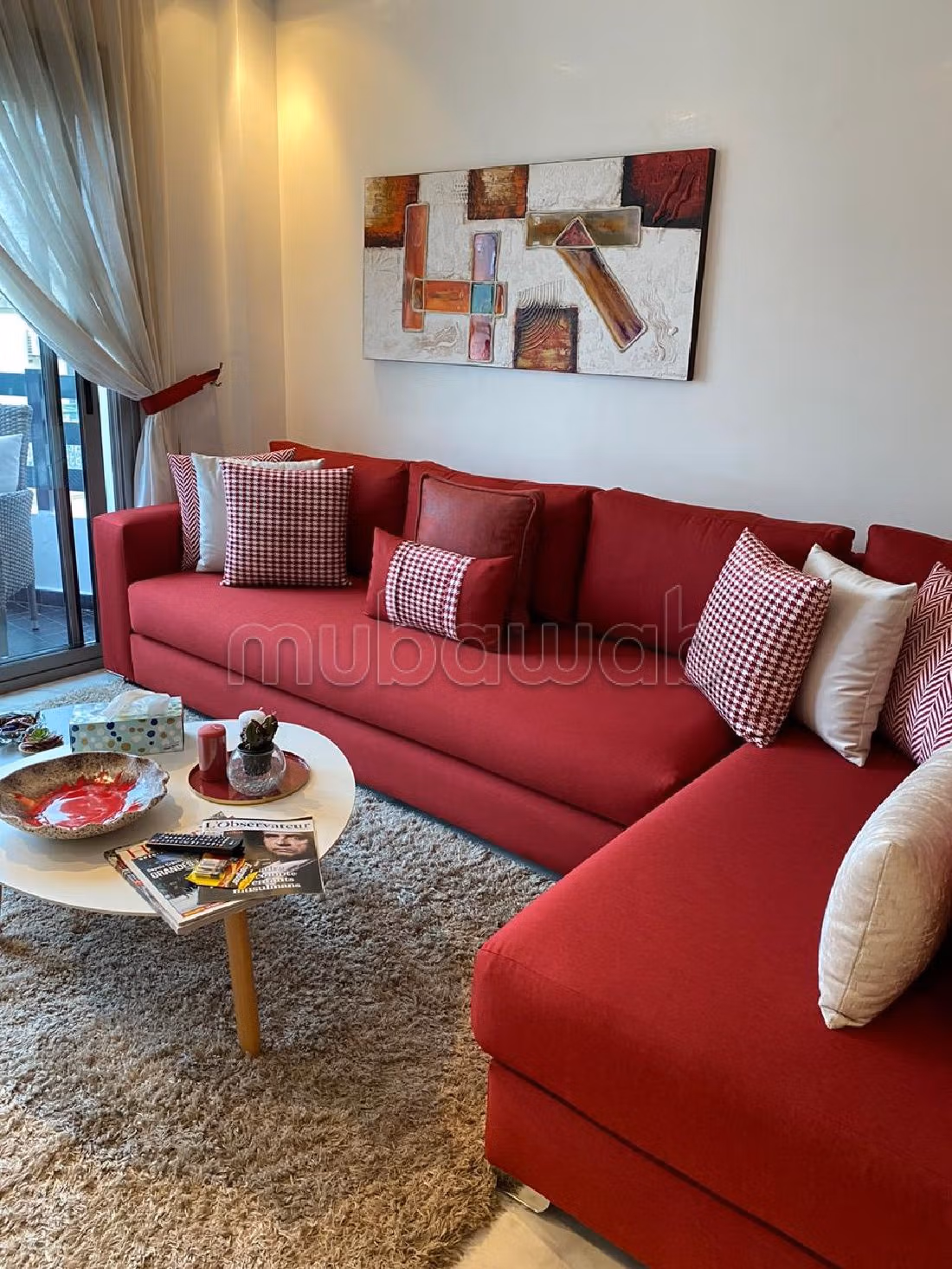 Splendido appartamento in affitto a Gauthier. Superficie di 55 m². Terrazzo e ascensore. 