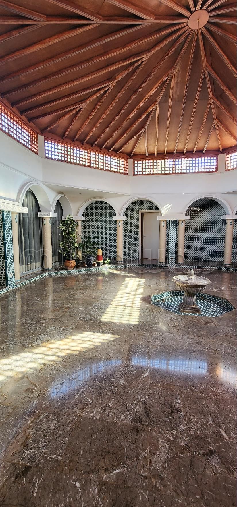 Fabulous house for sale in Temara plage. Small area 3300 m². Fireplace