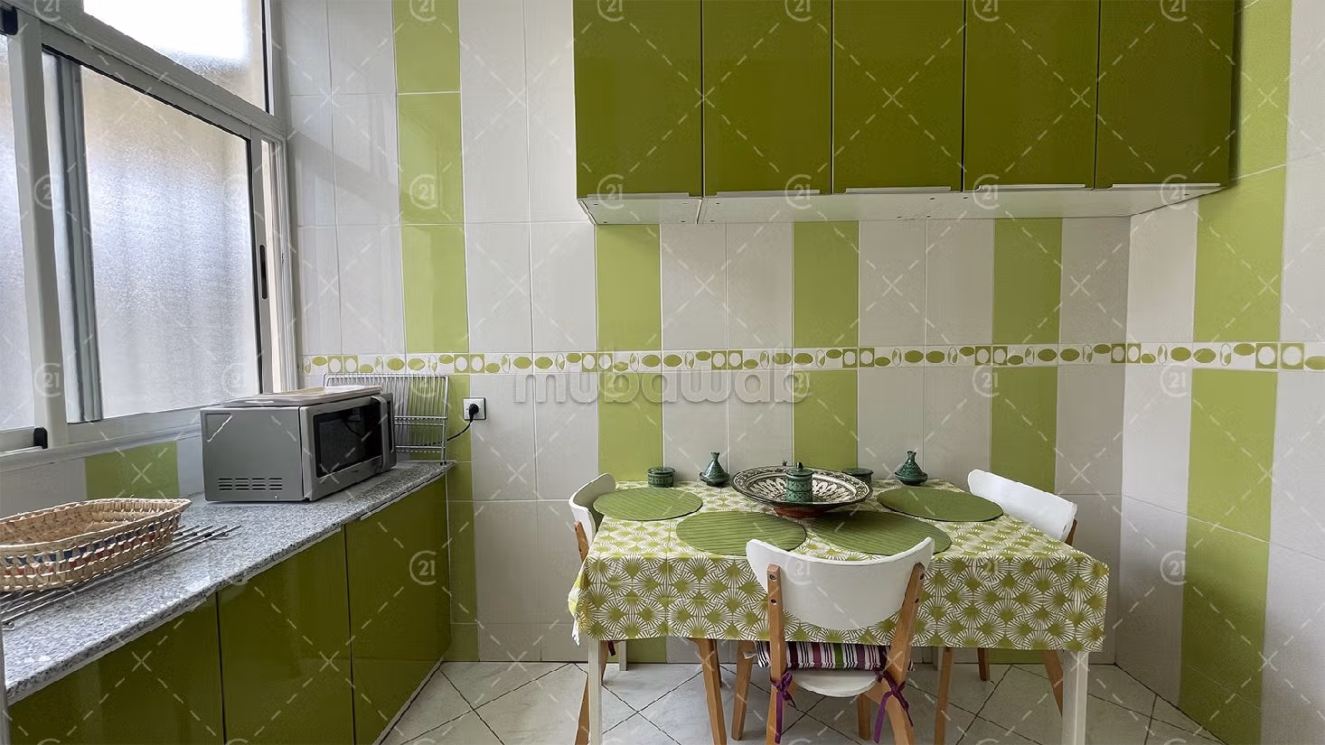 Apartment for sale in Hay Hassani. Small area 160 m². Fully furnished. 