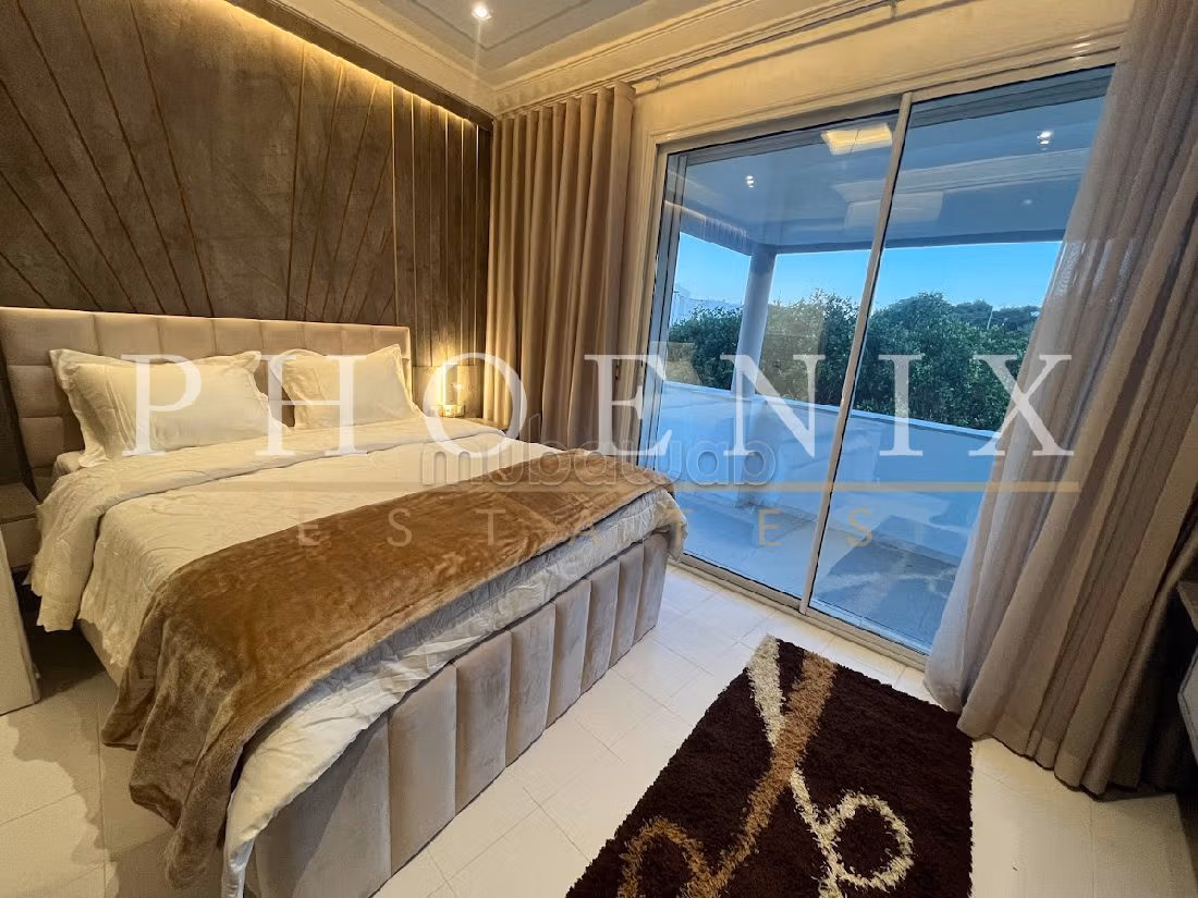 شقة للكراء ب ڨمرت. 3 غرف جميلة. مفروشة. 