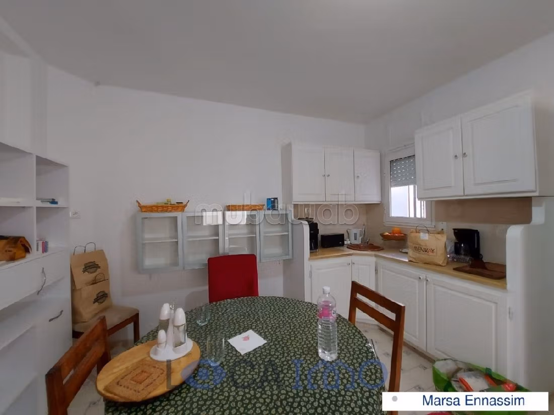 A louer une villa en S4 avec piscine à la Marsa