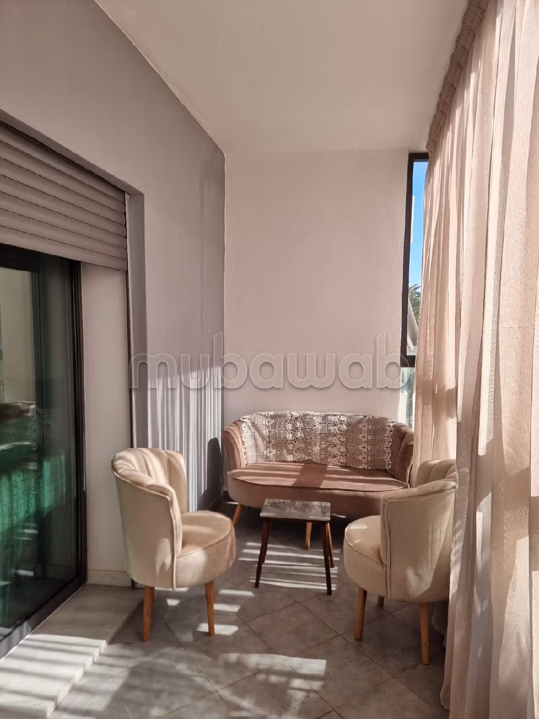 شقق للكراء بوسط المدينة. 2 قطع كبيرة. حديقة ومرآب