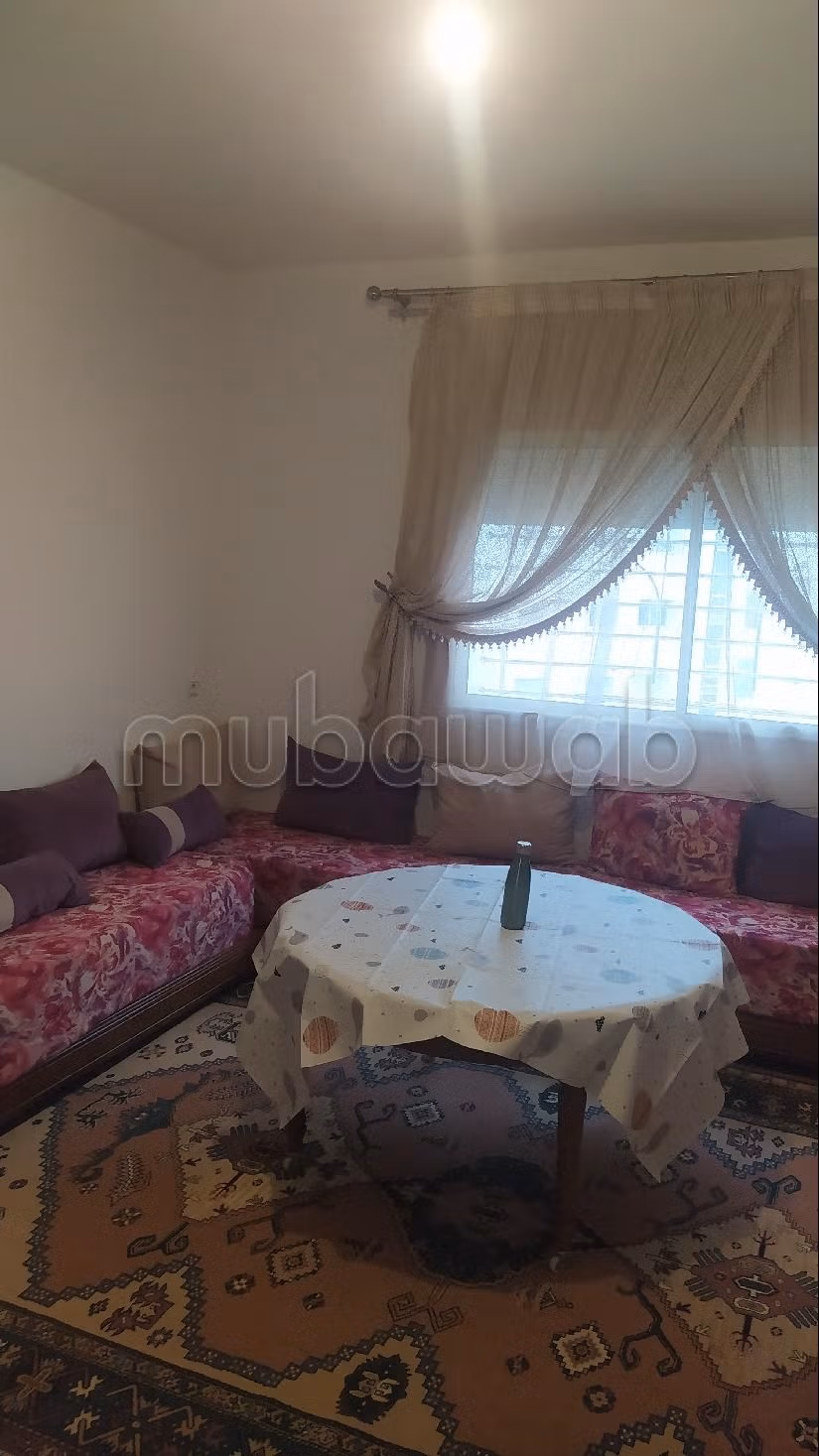 شقة جميلة للكراء بوسط المدينة. 2 قطع. مفروشة. 