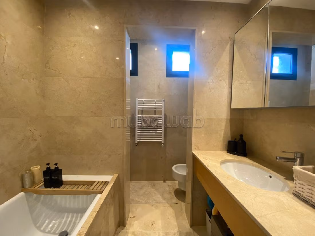Beautiful apartment for sale in Bouskoura Ville. 4 comfortable rooms