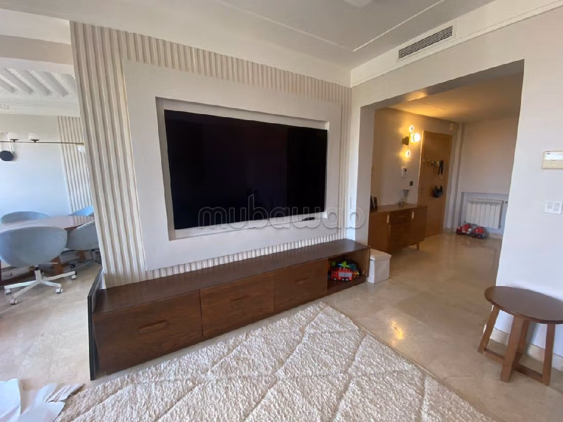 Beautiful apartment for sale in Bouskoura Ville. 4 comfortable rooms
