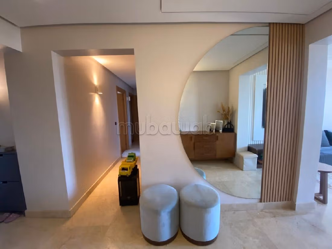 Beautiful apartment for sale in Bouskoura Ville. 4 comfortable rooms