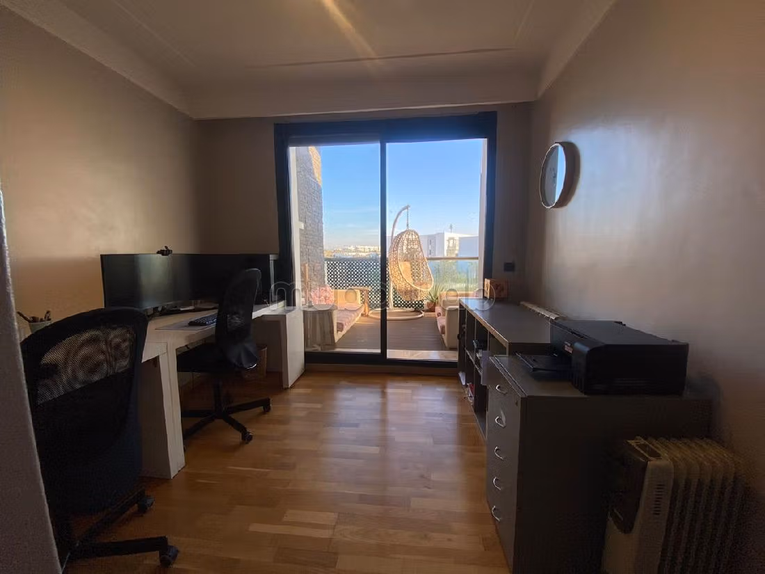 Beautiful apartment for sale in Bouskoura Ville. 4 comfortable rooms