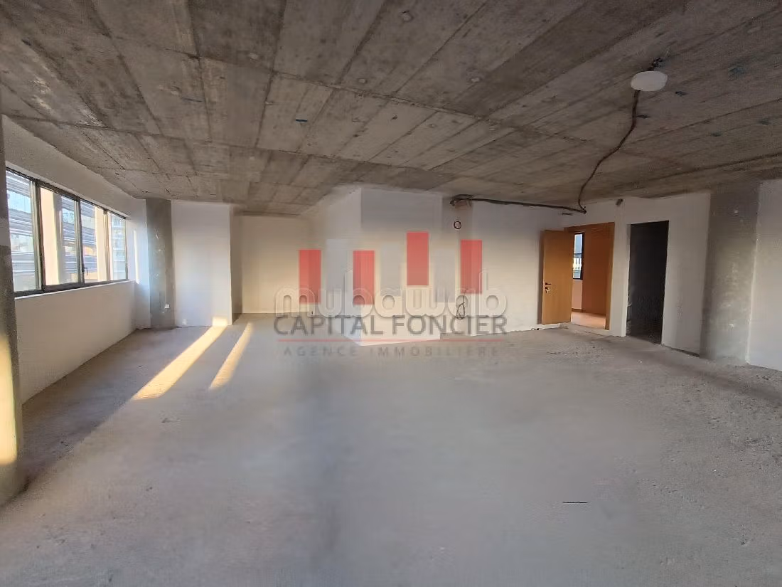 Te huur: kantoorruimte in Casablanca Finance City. Totale oppervlakte 104 m²