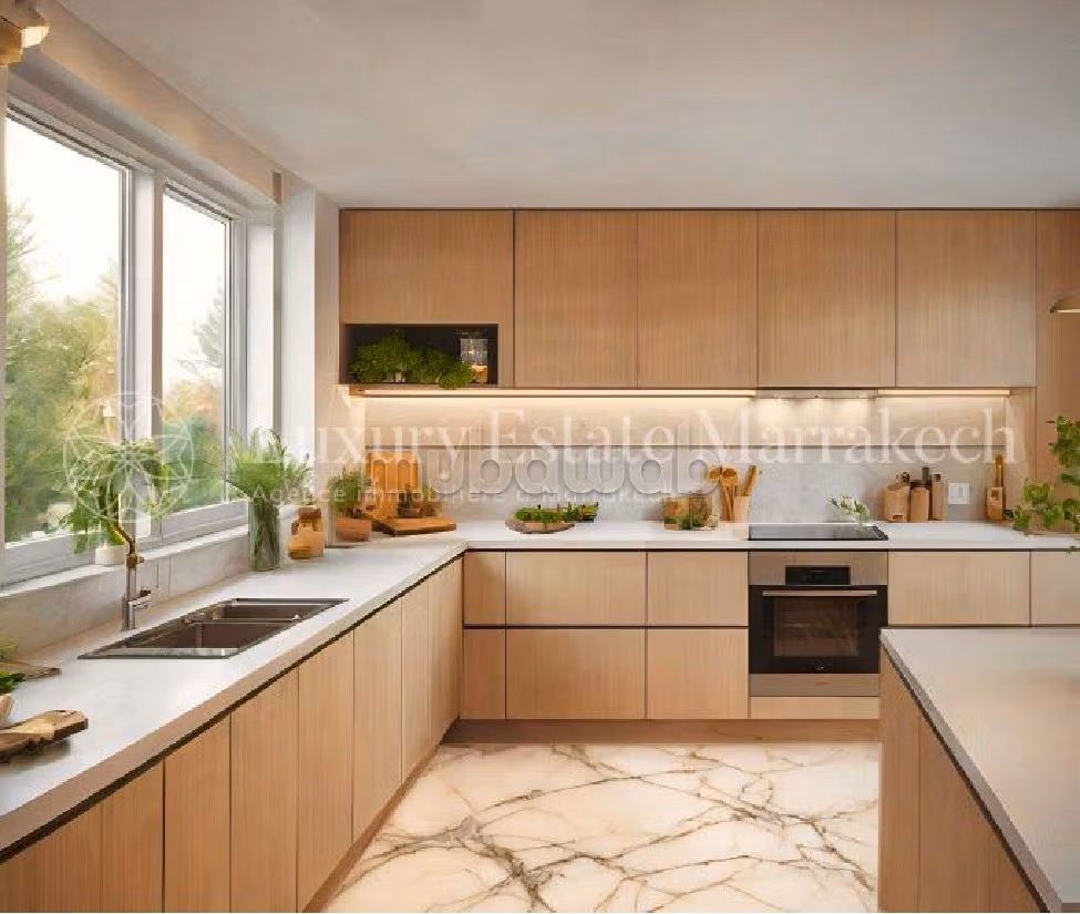 Se vende villa de lujo en Route de Ouarzazate. 10 habitaciones confortables. Aire condicionado y piscina. 