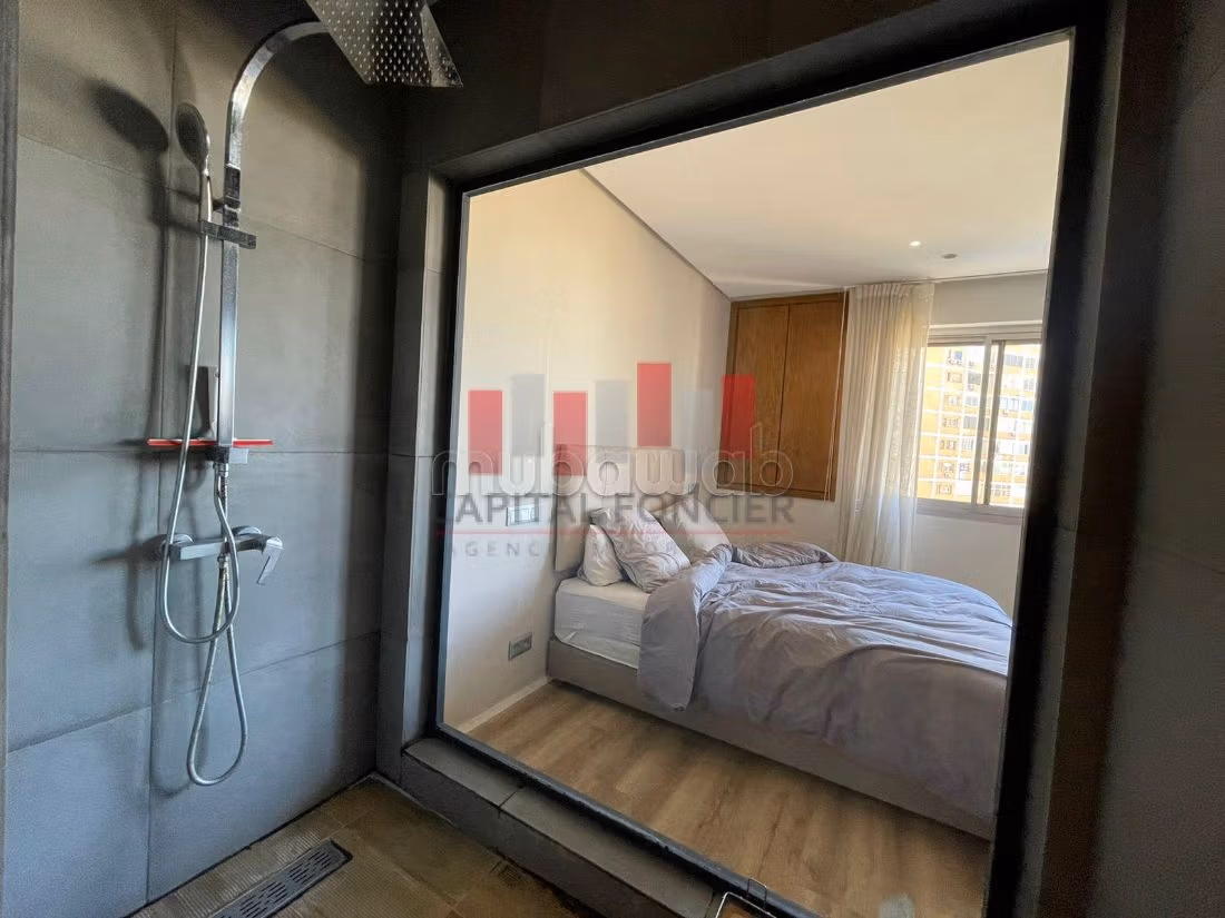 Appartementen kopen in Maârif. 2 Ruimtes. Volledig gemeubileerd