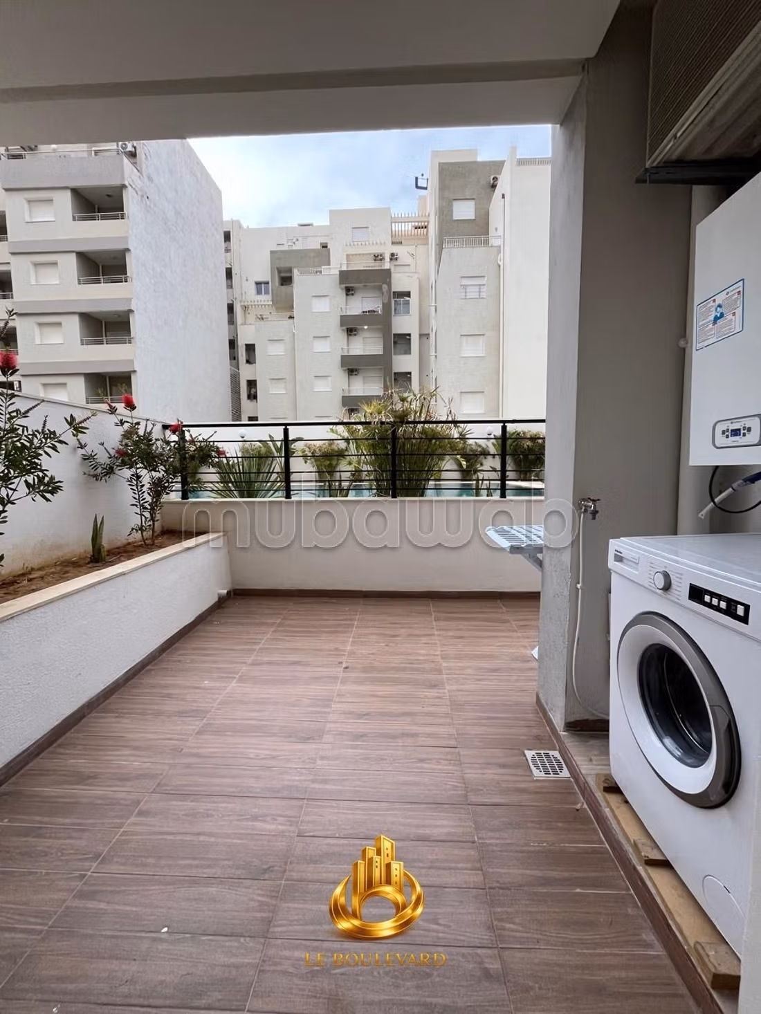 Appartamento da affittare a Cité El Wafa. 1 camera. Riscaldamento e porta blindata. 