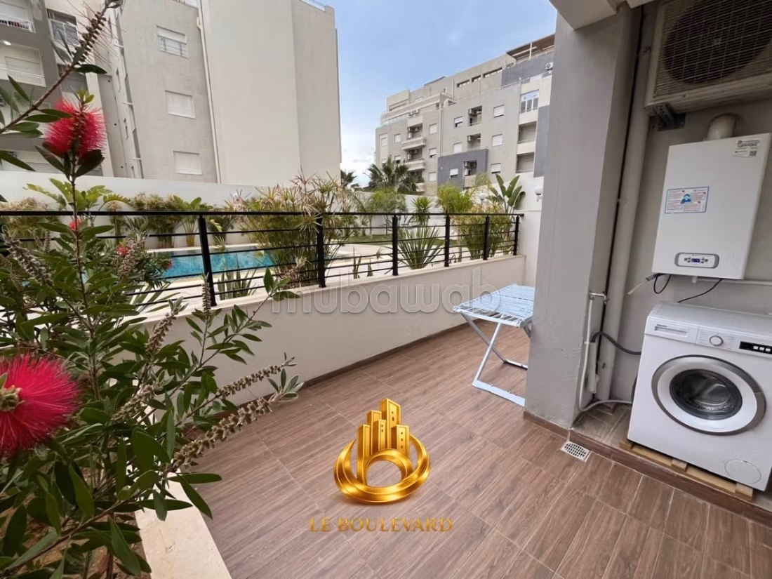 Appartamento da affittare a Cité El Wafa. 1 camera. Riscaldamento e porta blindata. 