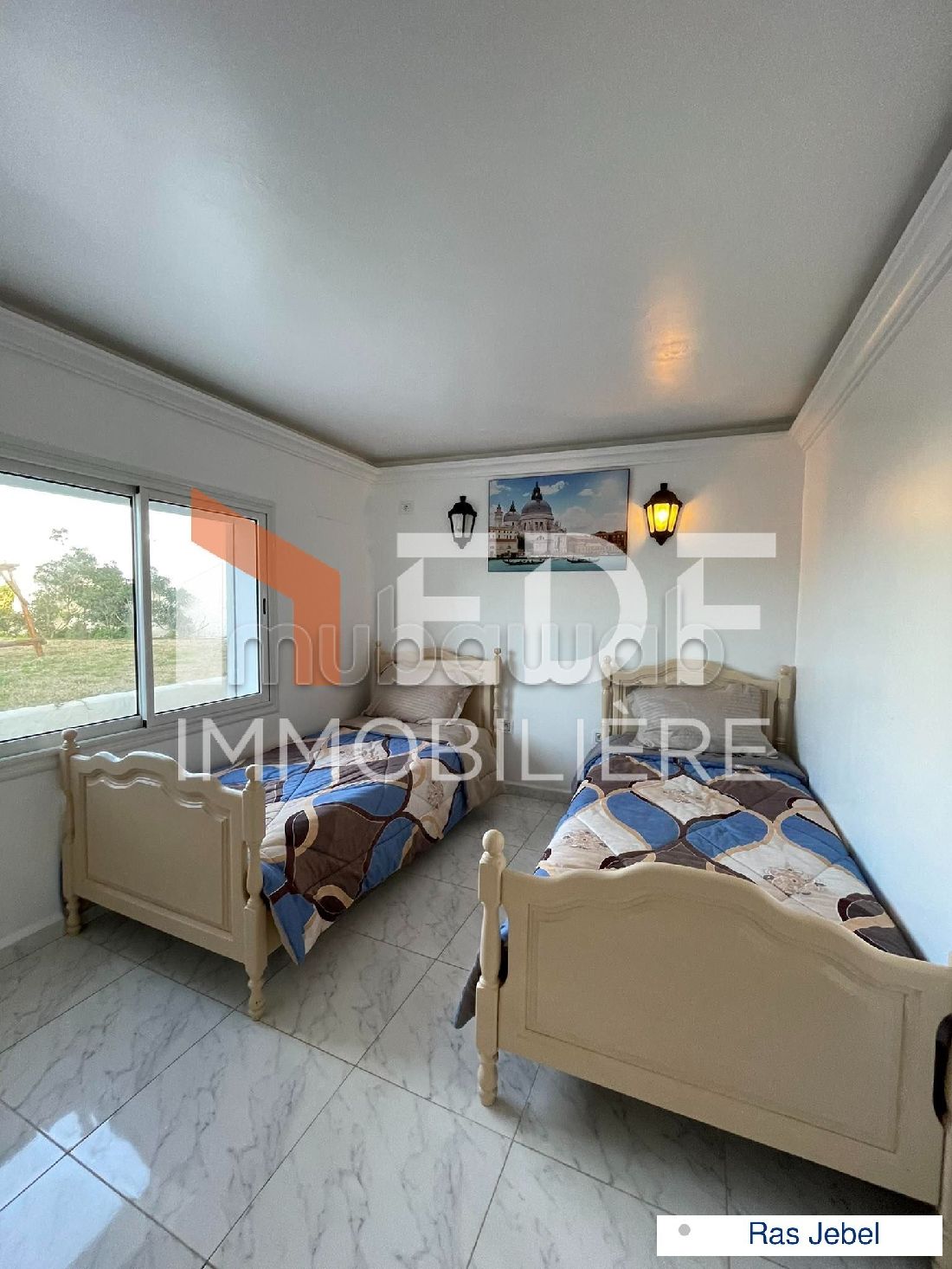 Villa pied dans l'eau à Ras Jebel, Bizerte