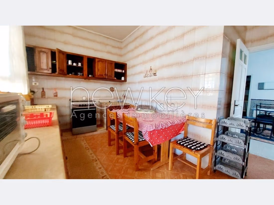 Etage de villa S2 meublé à sidi bousaid