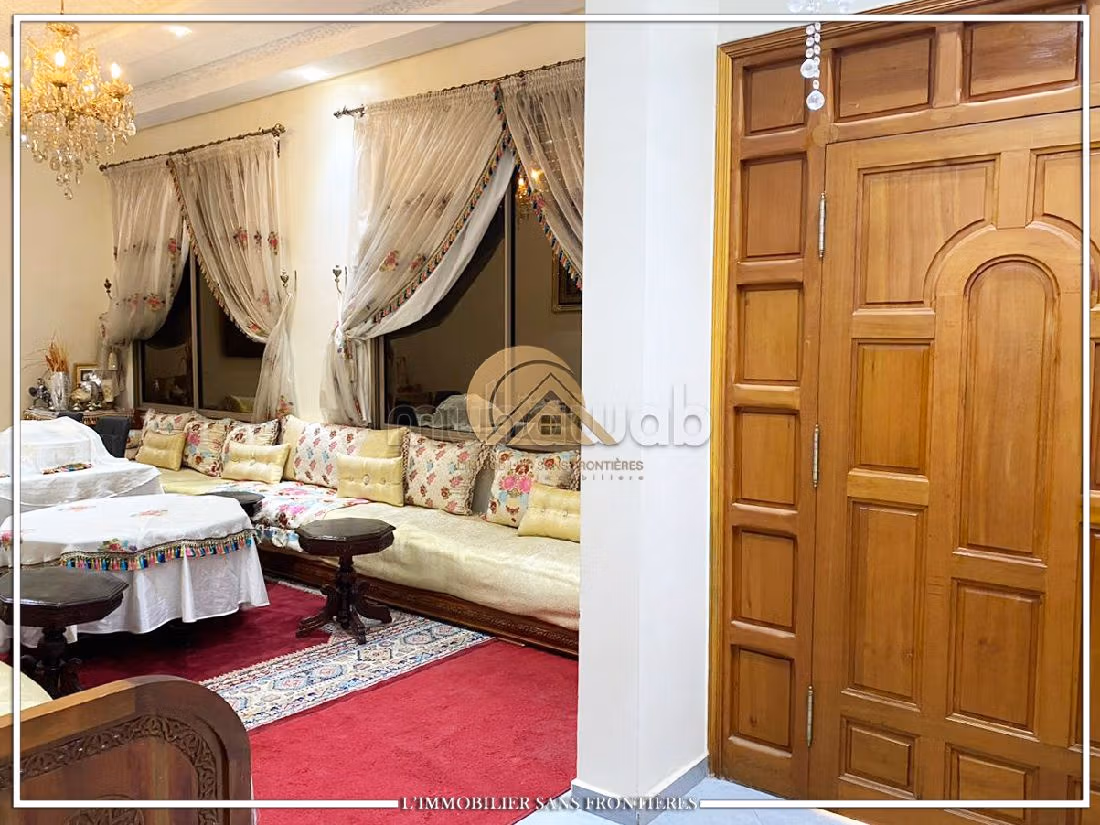 Suntuosa villa en alquiler en Hay Targa. 5 bonitas habitaciones. Con muebles