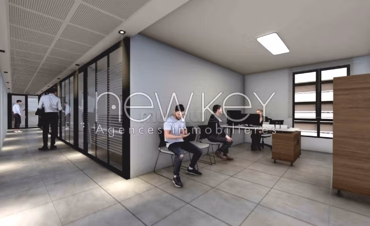 Open space neuf de 203m² à louer